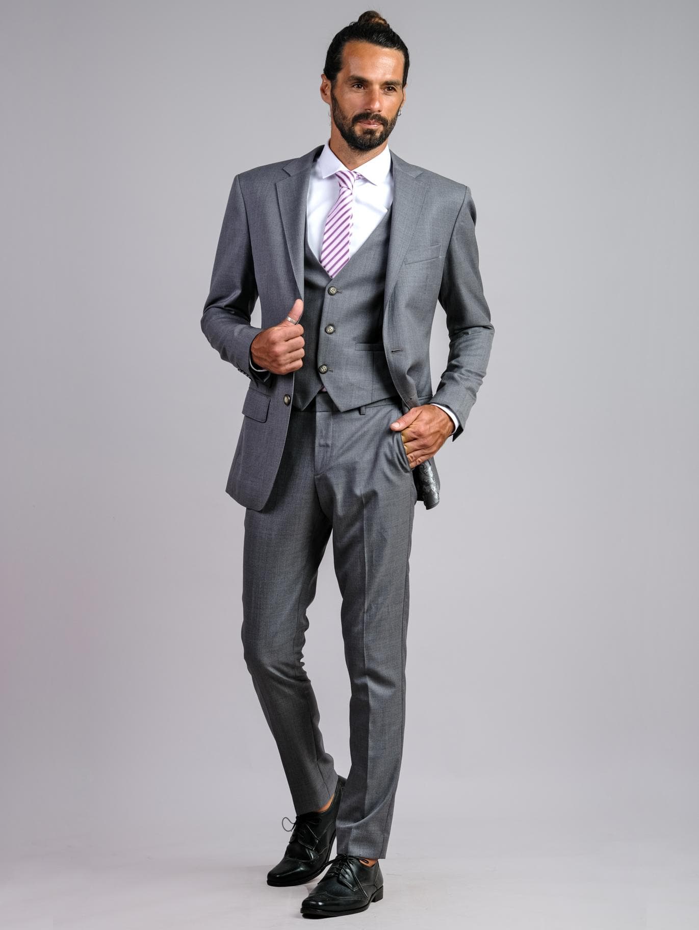 BỘ SUIT SLIM-FIT PHA LEN Ý