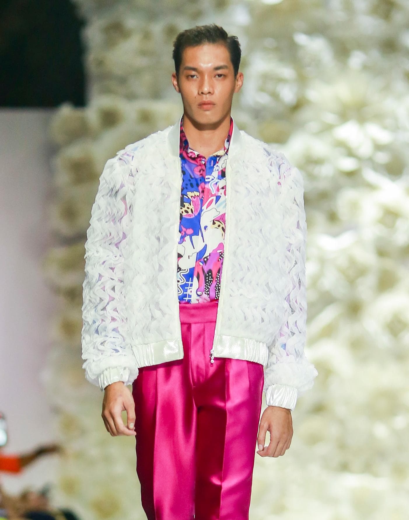 ÁO BOMBERS REN TRẮNG