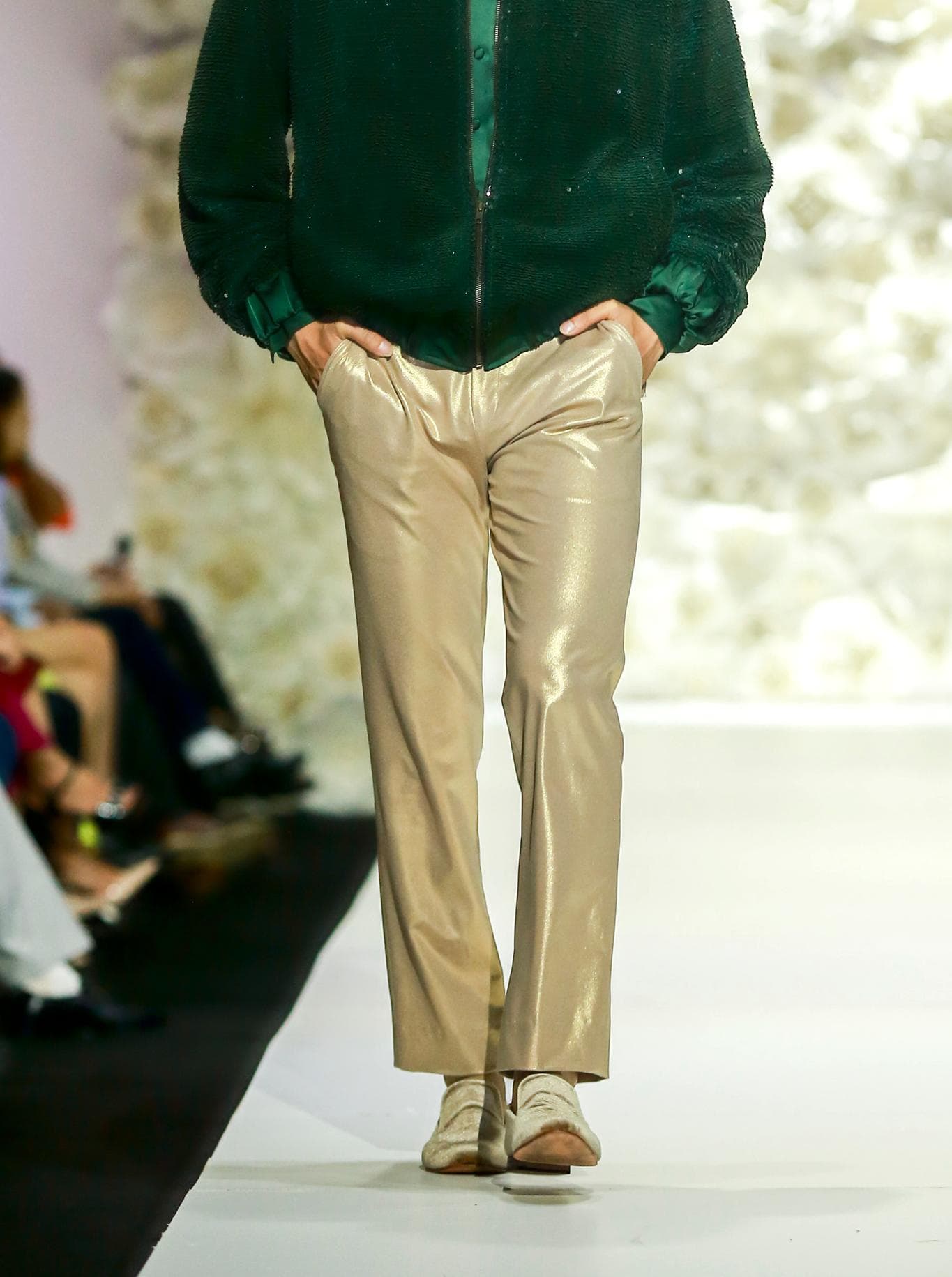 QUẦN KIM TUYẾN VÀNG ĐỒNG CO GIÃN