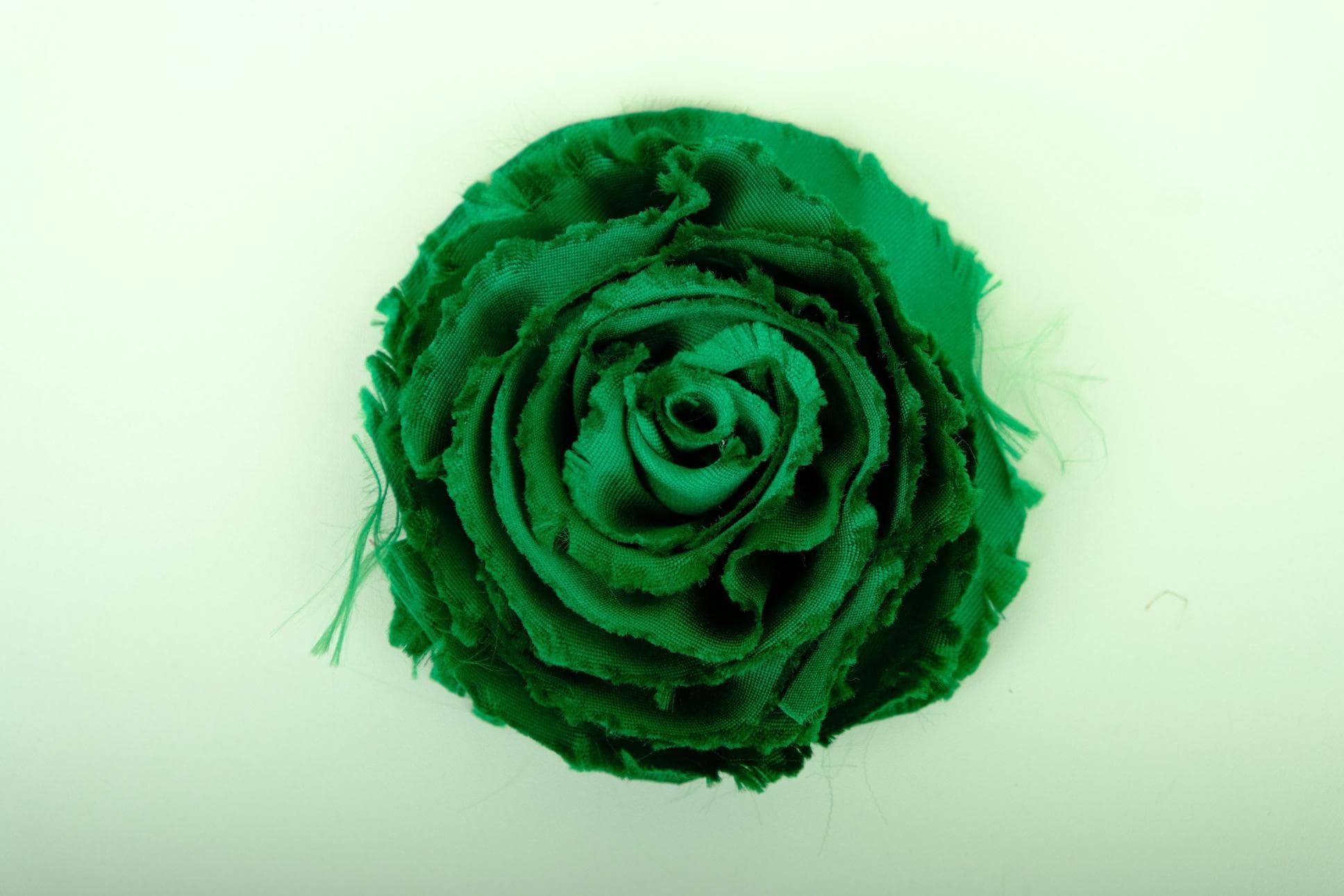 Bright Hand-Crafted Brocade Rose Buds