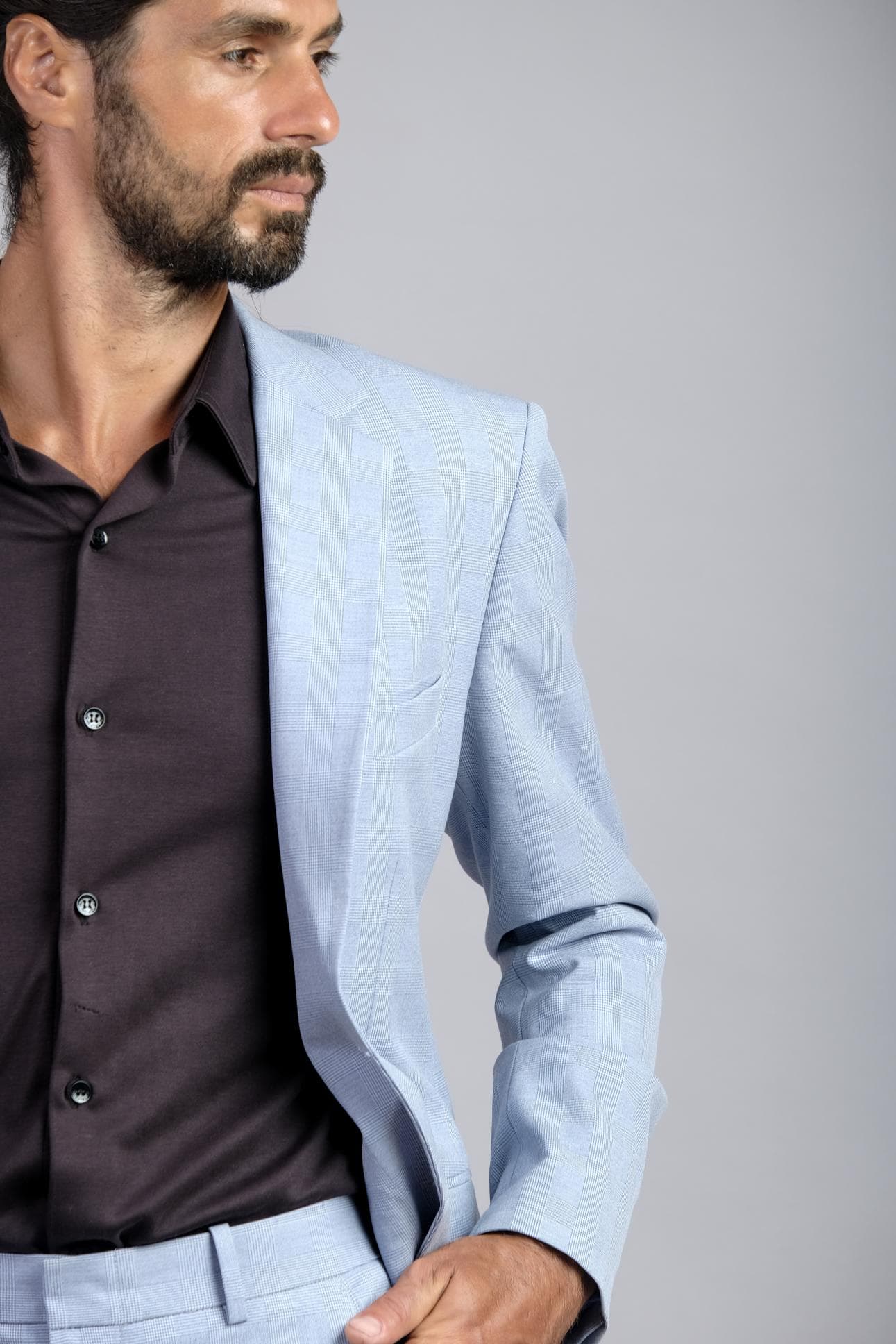 SƠ MI THUN ĐEN TAY NGẮN