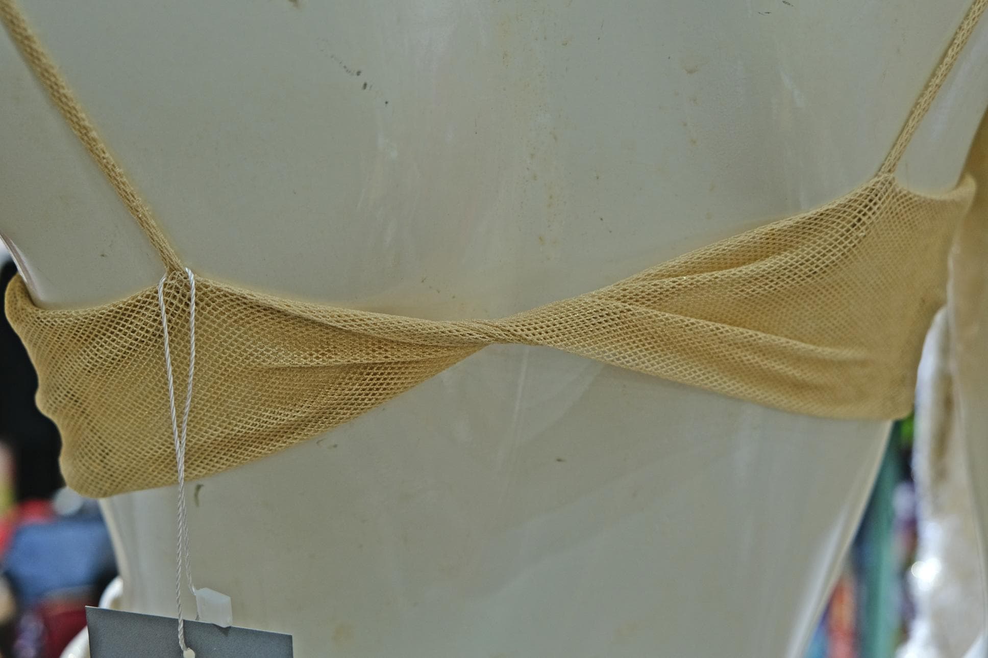 TWIST BRA WITH EMBELLISHMENTS