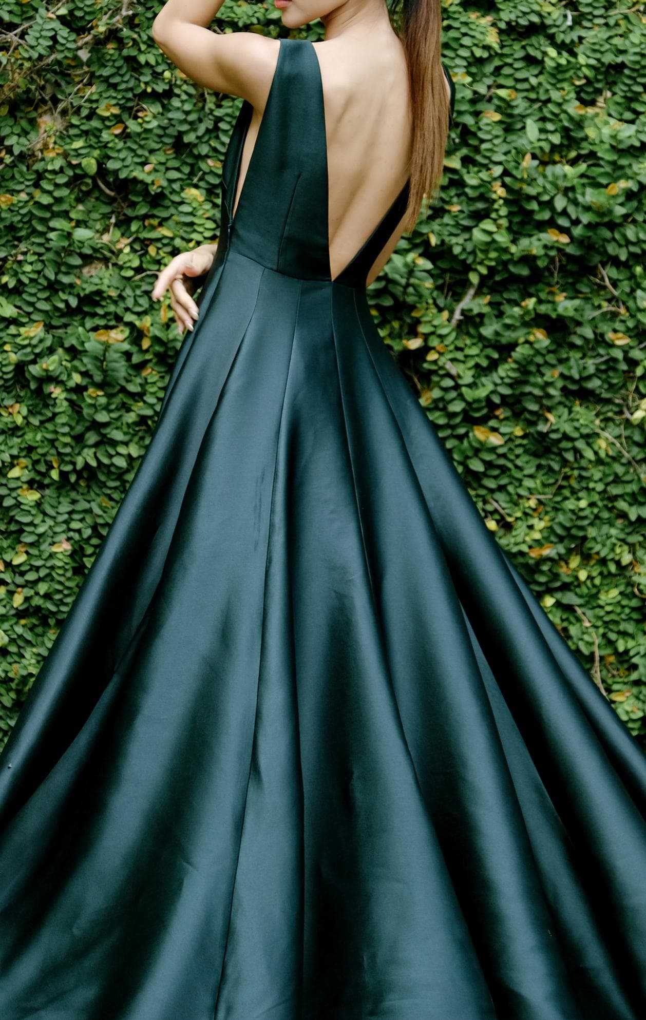 ĐẦM GẤM XANH VẠT XÒE DUYÊN DÁNG