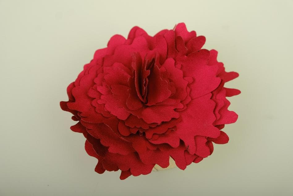 Hand-Crafted Brocade Carnation Blooms