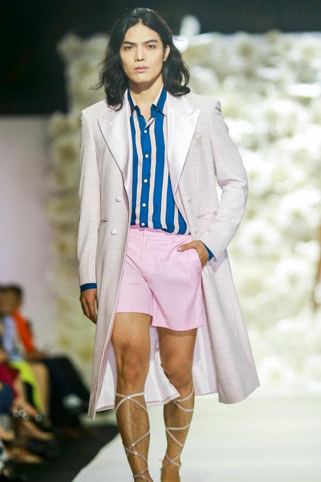 ÁO KHOÁC  DÀI CARO VẢI LINEN